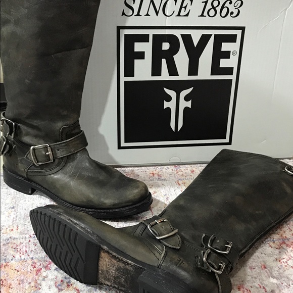 Frye Shoes - Frye Boots Veronica tall zip( size 9.5)